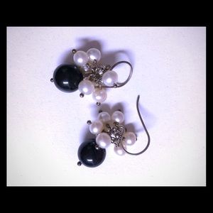 Pearl earrings